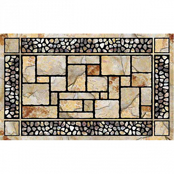 Коврик придверный 46х76 Patio Stones (Камни Патио) 4774